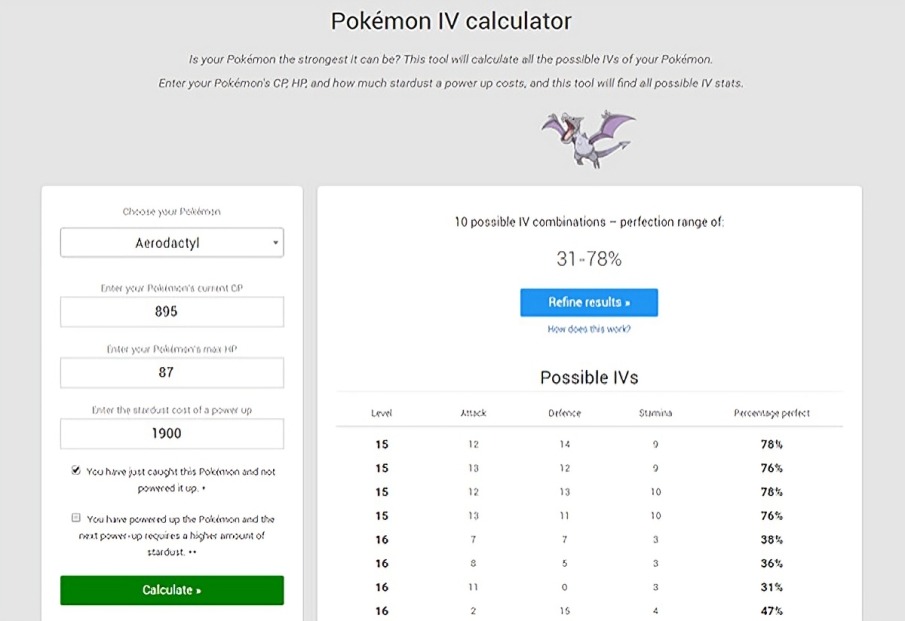 Pokemon IV Calculator – Instantly Check & Maximize IVs
